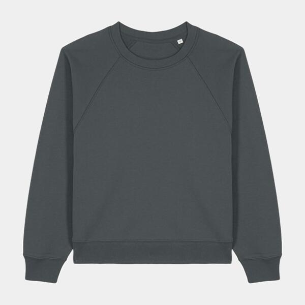 Women's Raglan Organic Sweatshirt Thumbnail