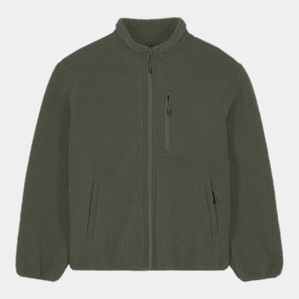 Unisex Sherpa Full Zip Fleece Thumbnail