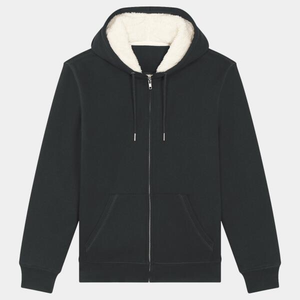 Unisex Sherpa Lined Zip Hoody Thumbnail