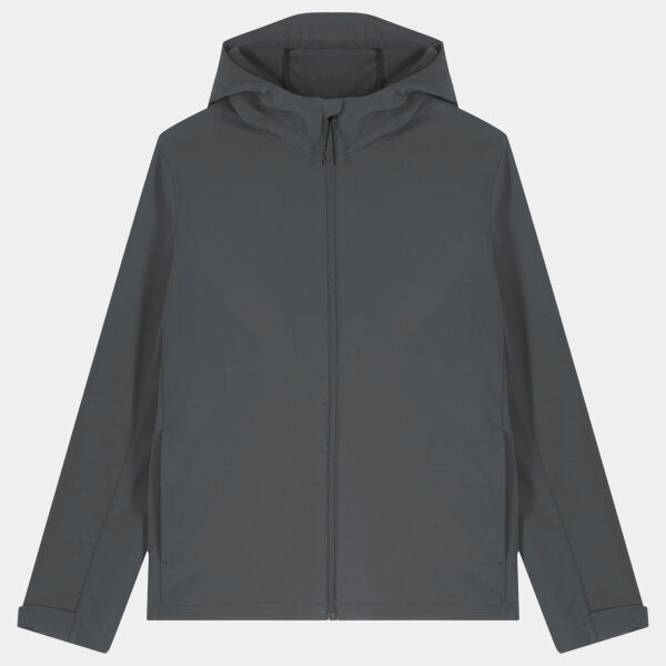 Recycled Hooded Softshell Jacket Thumbnail