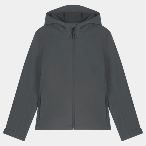 Women's Recycled Hooded Softshell Jacket Thumbnail
