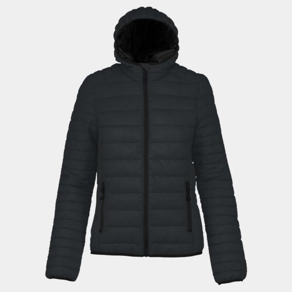 Women's Lightweight Hooded Padded Jacket Thumbnail